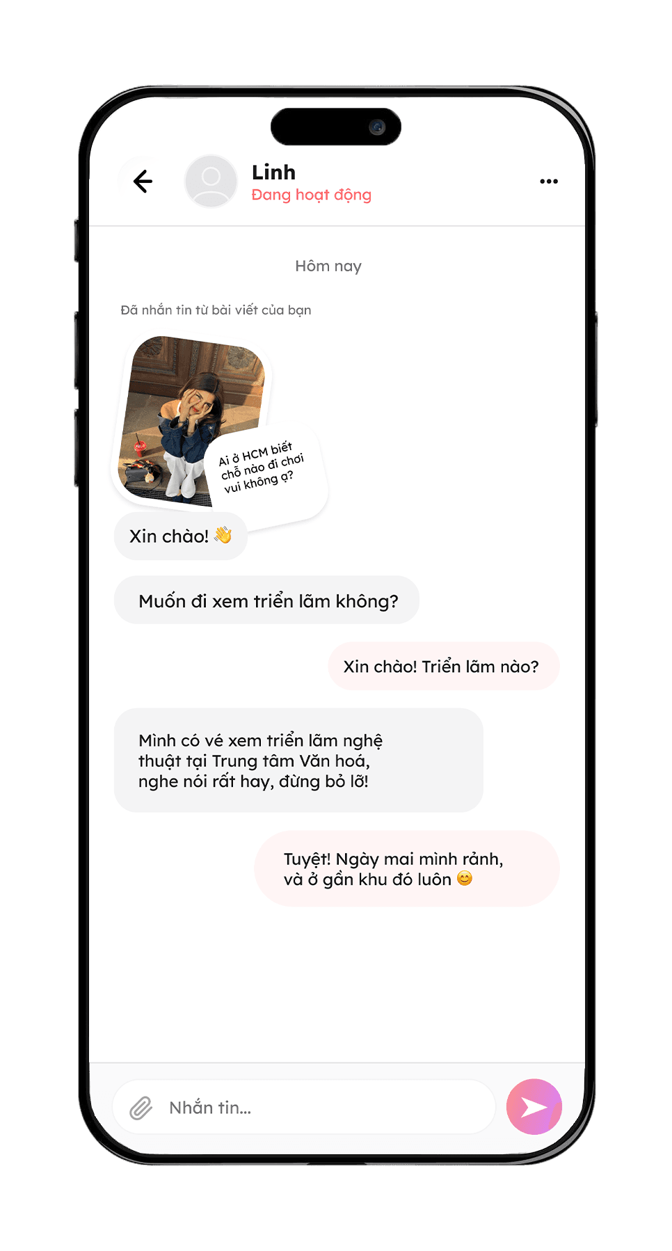 Giao diện trò chuyện